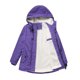 thumbnail image 3 of Parkas de manga larga para mujer, chaqueta lisa de otoño e invierno, de manga larga, con espalda descubierta, cárdigan con capucha, abrigo abrigado con bolsillos, tops, abrigo para mujer, 3 of 5