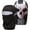 Black Skull, variant on Battle Sports Adult Football Performance Mask - Royal Blue/White
