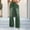 Army Green, variant on RYDCOT Women's Wide Leg Jeans High Waisted Stretchy Straight Leg Jeans Trendy Seamed Front Loose Denim Pants White