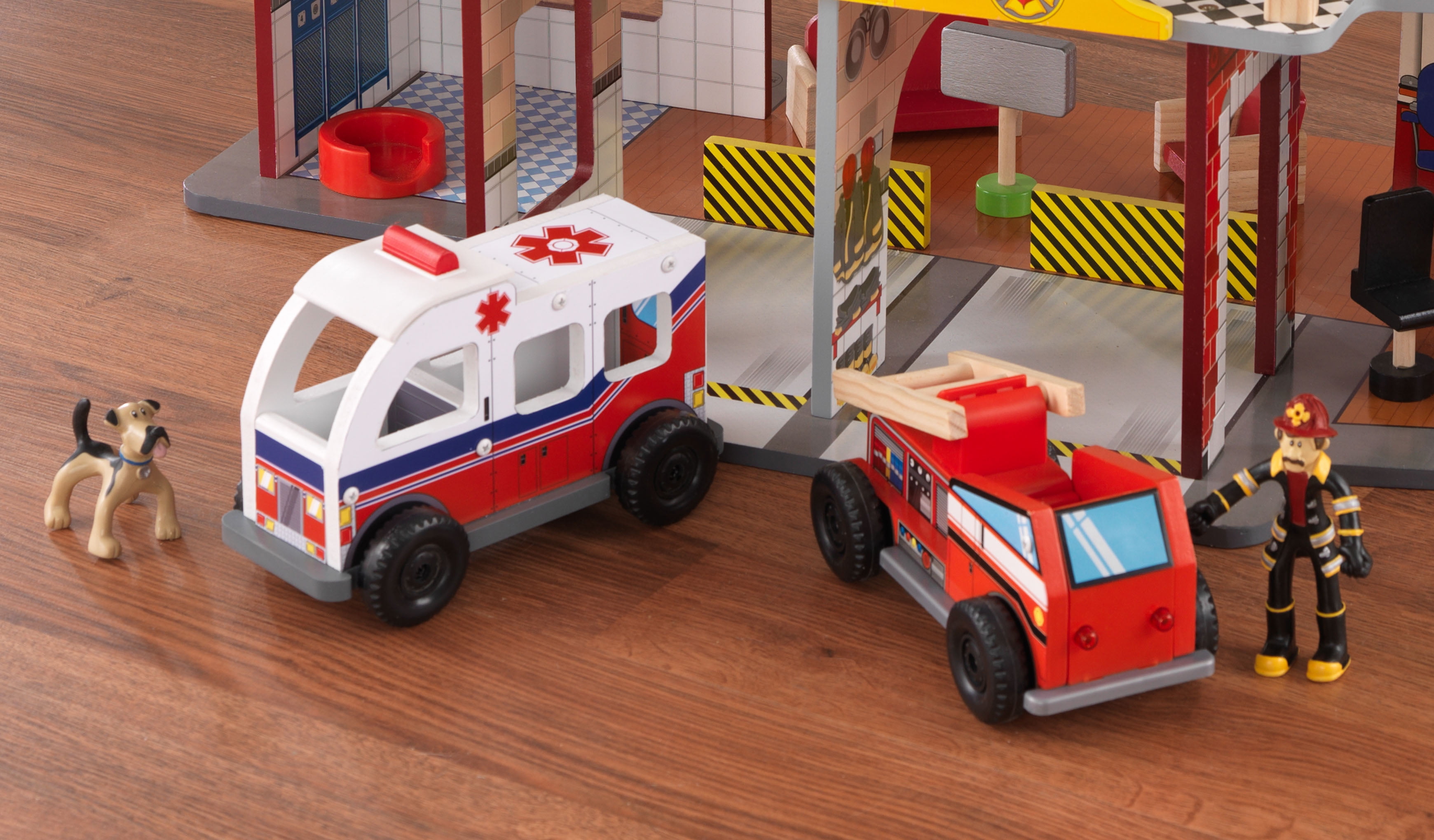 kidkraft fire rescue station