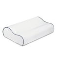 thumbnail image 6 of Power of Nature Memory Foam Pillow - Orthopedic Contour Design Washable Cover, 6 of 7