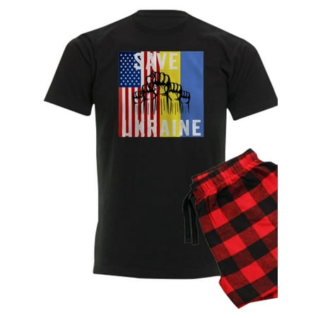 

CafePress - Save Ukraine Stop War Pajamas - Men s Dark Pajamas