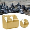 thumbnail image 6 of Pigeon Feeder Cage Mount Hanging Box Heavy Duty Plastic for Cockatiels Ducks Pigeons Parrots, 6 of 9