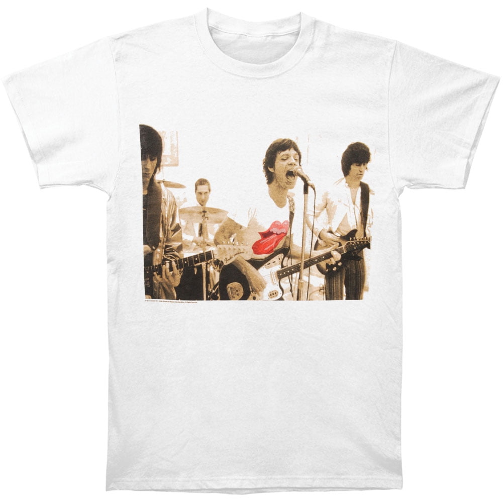 Rolling Stones Mens Group T shirt White
