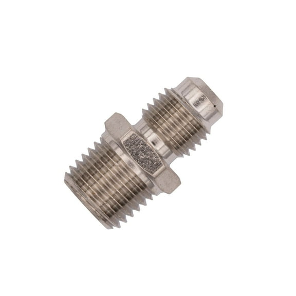 Flo Supply 1/4" NPT x 4AN Straight Fitting - Male/Male