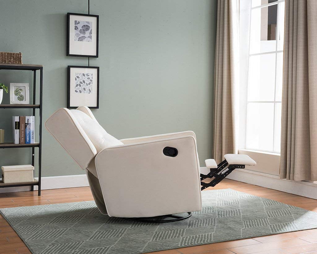 microfiber swivel rocker recliner