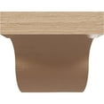 thumbnail image 2 of 5"W x 10"D x 5"H Wide Del Monte Rough Cedar Woodgrain TimberThane Corbel, Primed Tan, 2 of 6
