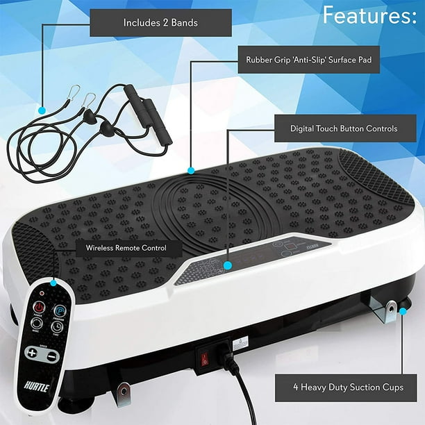Hurtle HURVBTR36 Vibration Plate Machine for Home Body Exercise