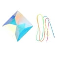 thumbnail image 2 of Hanging Prism  Suncatcher For Window, Colorful  Prism Pendant Window Ornament With Hang Rope, Rainbow Maker, Colorful Sunshine, Square, 2 of 8