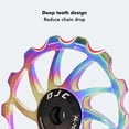 thumbnail image 6 of DJC Bike Pulley Wheel Ceramic Bearing Oilslick 11T 12T 13T 14T 16T MTB Road Bike for Derailleur Mountain Road Bike Guide Wheel, 6 of 10