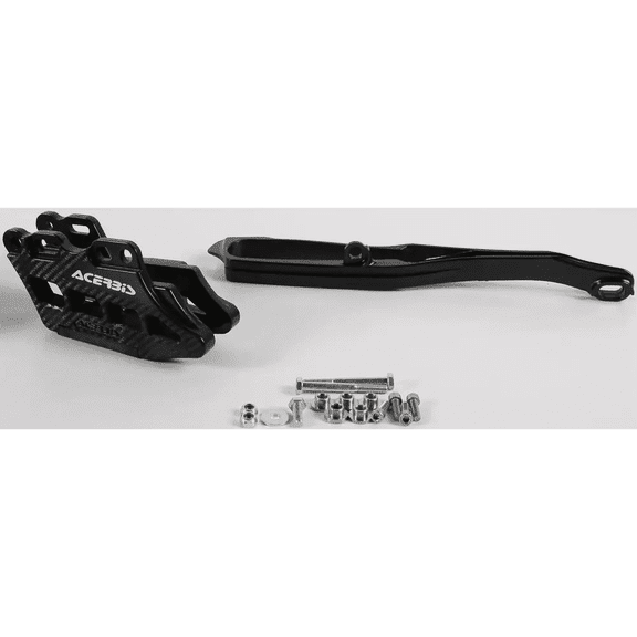 Acerbis 13-17 Honda CRF250R/ CRF450R Chain Guide/Slider 2.0 Kit - Black