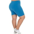 thumbnail image 2 of Athletic Works Women's Plus Core Active Dri-Works Bike Shorts, 2 of 2