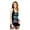 Black - 001, variant on Aeropostale Womens Hello! Hi Lo Tank Top, Black, Juniors, Medium