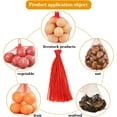 thumbnail image 3 of 100 Pieces Seafood Boil Bags for Cooking,Happon 19.7in Seafood Fruit Bags Mesh Produce Bags for Vegetables,Plastic Mesh Bags Fruit Nets for Crawfish Crab Shellfish Cooking, 3 of 7