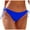 Blue, variant on Gubotare Womens Swim Bottoms Women's Low Waisted Adjustable Tie Side Bikini Swimsuit Bottoms (White,XL)