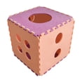 thumbnail image 1 of Cube Cat Scratcher Play House Ligero para descansar el juguete de rasguños de siesta 40x40x40cm, 1 of 8
