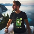 thumbnail image 5 of Plus Loose Men's T-Shirt TopOwl (4) Graphic Tees Crew Neck Short Sleeves Casual Summer Sports Best Oversize Tee XS-5XL, 5 of 5