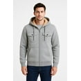 thumbnail image 3 of BenBen Men Hoodies Full Zip Up with Pockets Heavyweight - 2 Pack | M to 2XL, 3 of 5