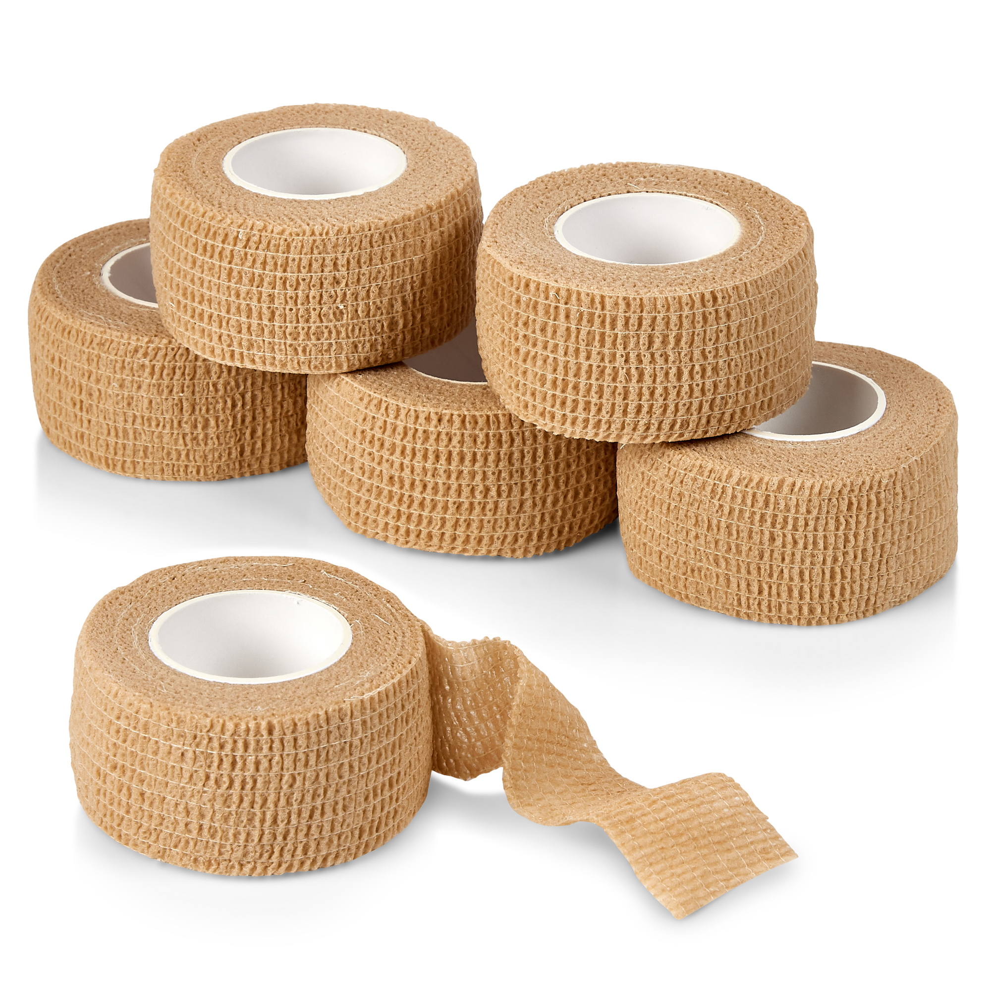Self-Adhesive Cohesive Bandage - 7.5cm X 4.5m, Compression Wrap For Ankle, Wrist, Knee Support, Sweat-Resistant & Breathable
