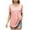 Pink, variant on CaComMARK PI Womens T Shirts Short Sleeve Pleated Dressy Casual Scooped Neck Summer Tops Blouses Black 12-14(L)