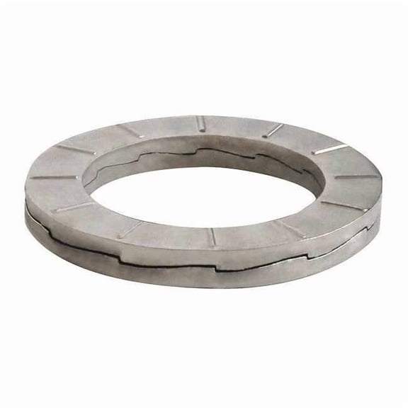 Wedge Lock Washer, For Screw Size 1/2 in Stainless Steel, Plain Finish, 100 PK