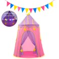 thumbnail image 2 of Carpa infantil Tipi Carpa para niños Niño pequeño Bebé Habitación infantil Tipi para interiores y exteriores con banderas de banderines - 150 cm de alto Namotu LL-0851, 2 of 6