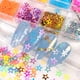 thumbnail image 3 of Encanto de uñas de lentejuelas de estrella holográfica ultrafina, oro, plata, neón, purpurina, rebanada, artesanía DIY, decoración de uñas, accesorios Kawaii, 3 of 4