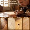 thumbnail image 4 of Wood Filler Sticks 16 Colors Wax Touch Up Pen Repair Crayons to Fix Scratches Scuffs Cracks Stains and Holes on Hardwood Floors Furniture Cabinets Tables Doors, 4 of 4