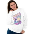 thumbnail image 4 of Popeye Flaming Racecar Cartoon Sweatshirt for Men or Women Brisco Brands S, 4 of 6