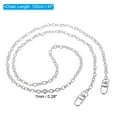 thumbnail image 2 of Uxcell 47 Inch Purse Chain Strap, Handbags Chains Shoulder CrossBody Replacement for Bags, Silver Tone, 2 of 5