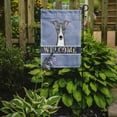thumbnail image 2 of Caroline's Treasures BB1422GF Italian Greyhound Welcome Flag Garden Size , Small, multicolor, 2 of 3