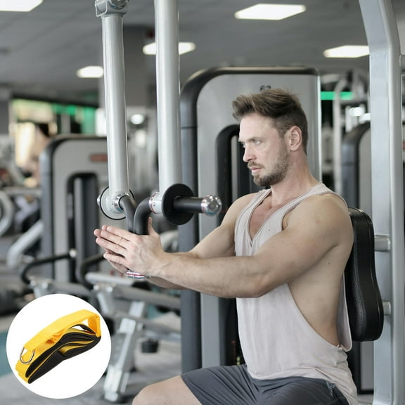 LEORX Tricep Pull Rope Fitness Tool with Comfortable Grip for Biceps and Arm Strength Training