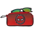 thumbnail image 4 of Marvel Comics Spider-Man Logo Kids Sunglasses with Carabiner Pouch, 4 of 4