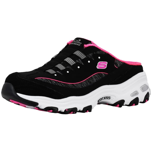 Skechers Sneakers for Women D'lites- Resilient Slip on Shoes Athletic Walking Shoes with Air-Cooled Memory Foam