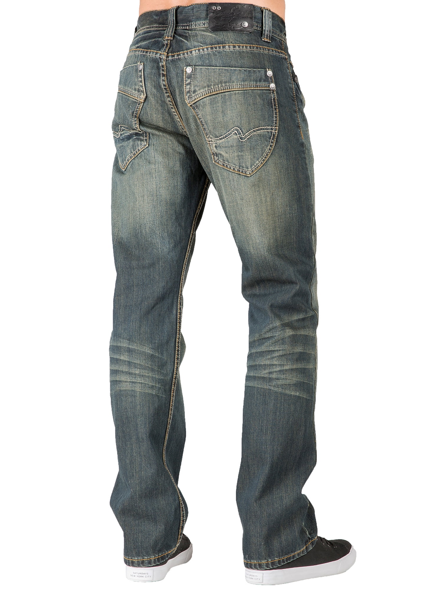 rustic blue jeans bootcut
