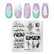 thumbnail image 2 of Nail Stamping Plates Christmas Pattern Nail Art Plate Stamp Templates Flower Butterfly Printing Stencil Tools Stainless Steel zhangyuxiang LED, 2 of 2