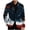 Dark Blue, variant on Mens Christmas Corduroy Blazer Vintage Xmas Pattern Printed Long Sleeve Single Breasted One Button Notch Lapel Business Suit Jacket Trendy Holiday Slim Fit Casual Sport Coat with Pockets