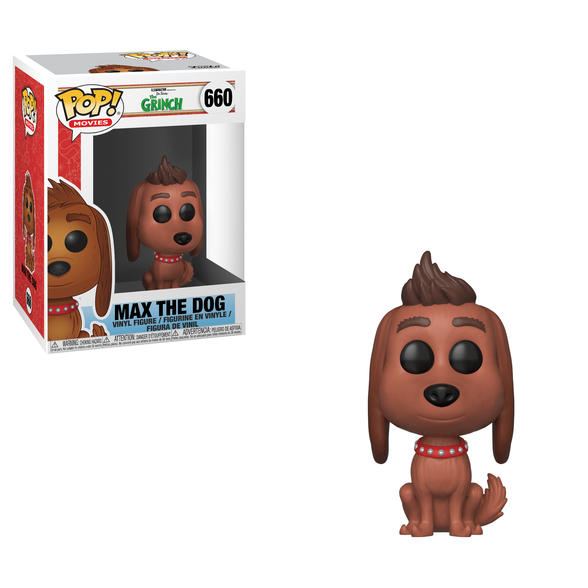 Funko Pop Movies: 2018, Toy NUEVO The Girnch Movie: Max The Dog 