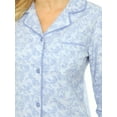 thumbnail image 2 of White Mark Women's Flannel Pajama Set - Extended Sizes, 2 of 4