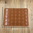 thumbnail image 1 of Macarrón de silicona Pastelería Horno Molde para hornear Hoja 30 cavidad Diy Mold Baking Mat El LingWen 1327534303100, 1 of 1