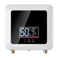 thumbnail image 1 of Electric Water Heater Constant Temperature With Widescreen Instant Tankless Water Heater Quick Shower ,Digital Temperature Display, 1 of 6