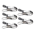 thumbnail image 2 of ropa a prueba de viento colcha de acero inoxidable clip clip resorte suspensión 5pcs 13cm SM SunniMix Clip de acero inoxidable, 2 of 8