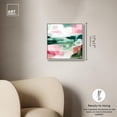 thumbnail image 5 of Harubi Apple Canvas Colorful Wall Art by Art Remedy, Silver Frame, 16" x 16", 5 of 7