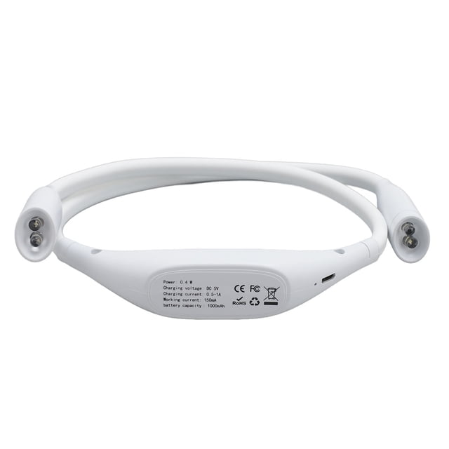Luz De Lectura De Cuello LED, Luz De Ganchillo De Larga Duración Ajustable De 360 grados Para Tejer Para Reparar