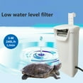 thumbnail image 4 of Filtro de bajo nivel de agua 3W 240L/H Tanque de agua de tortuga Acuario, 4 of 5