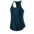 thumbnail image 2 of Puls Size Women Summer Sleeveless Tshirts Casual Athletic Crewneck Racerback Tank Tops Loose Comfy Stretch Solid Color Camisole, 2 of 5