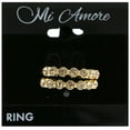 thumbnail image 2 of Mi Amore Stackable Crystal Multiple-Ring-Set Gold-Tone Size 9.00, 2 of 2