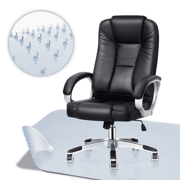 Magshion Executive Office Chair & Carpet Mat, Deep Tilt Swivel High