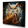 thumbnail image 2 of Designart "Mystique Of Owls In Twilight" Animals Owl Canvas Art Print, 2 of 7