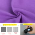 thumbnail image 2 of NTBAY Microfiber Full Fitted Sheet, Ultra Soft and Breathable Fitted Bed Sheet with 15" Deep Pocket, 54x75 inch, Purple, 2 of 5